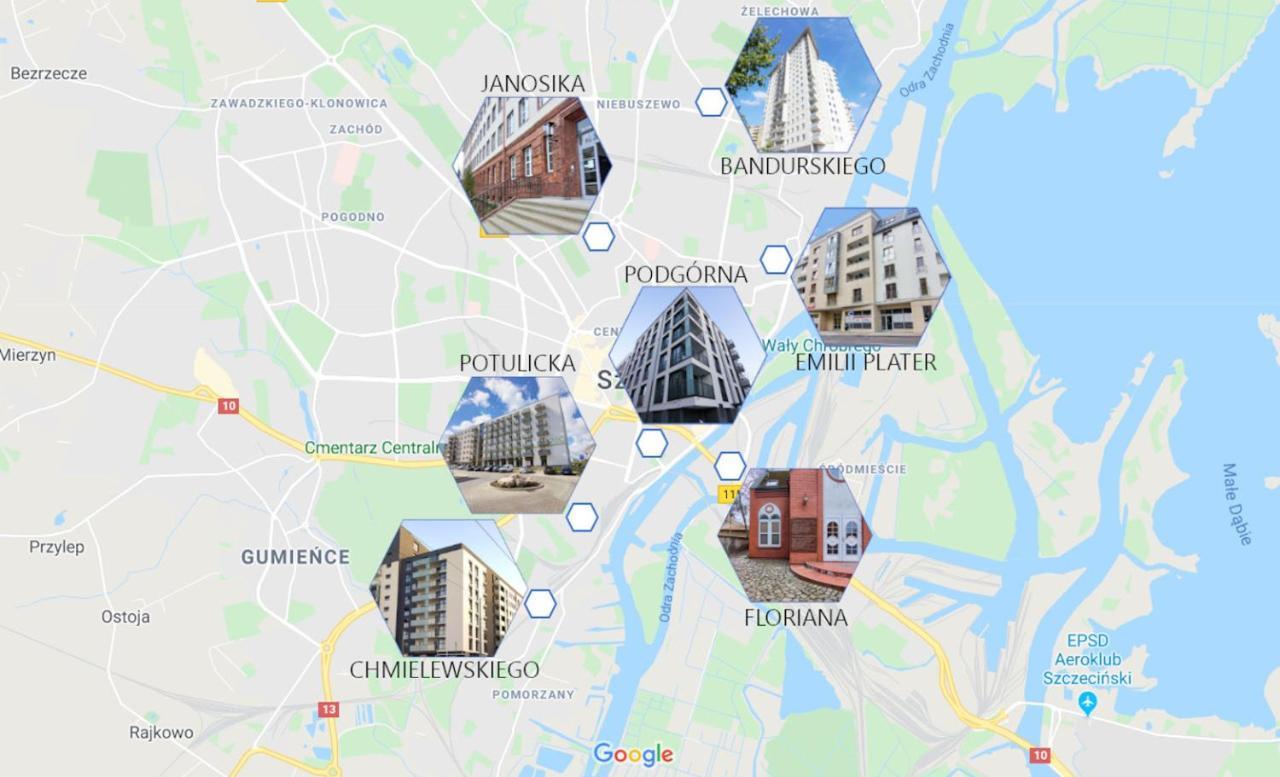Apartments In - Janosika Szczecin Dış mekan fotoğraf
